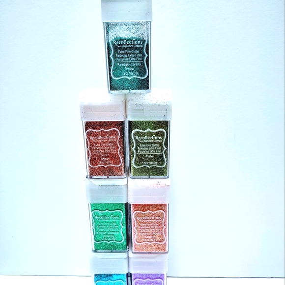 Recollections Extra Fine Glitter Crafts Supplies Tools Bundle - Picture 6 of 8